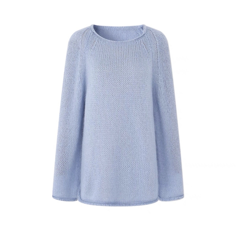 Long Sleeves Mohair Sweater - NY005