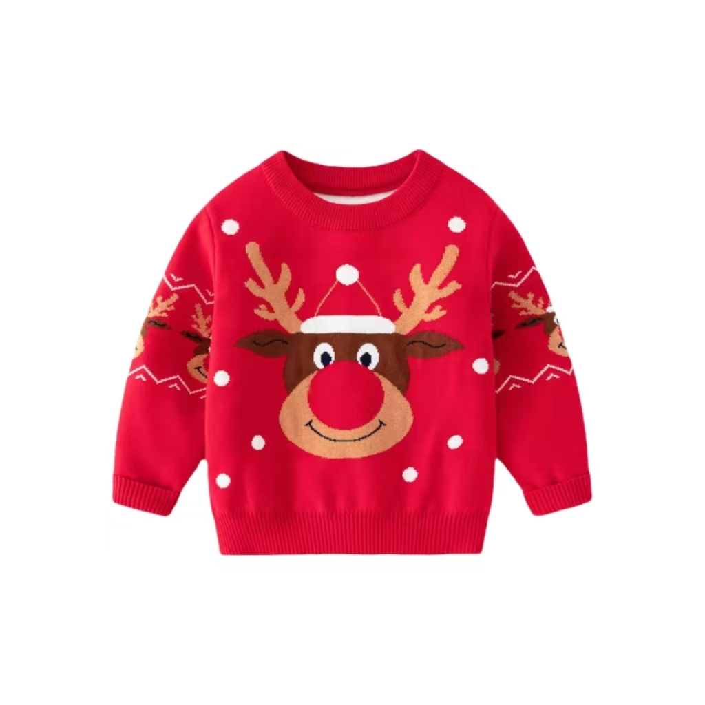 Crew Neckline Children's Sweater - NY109